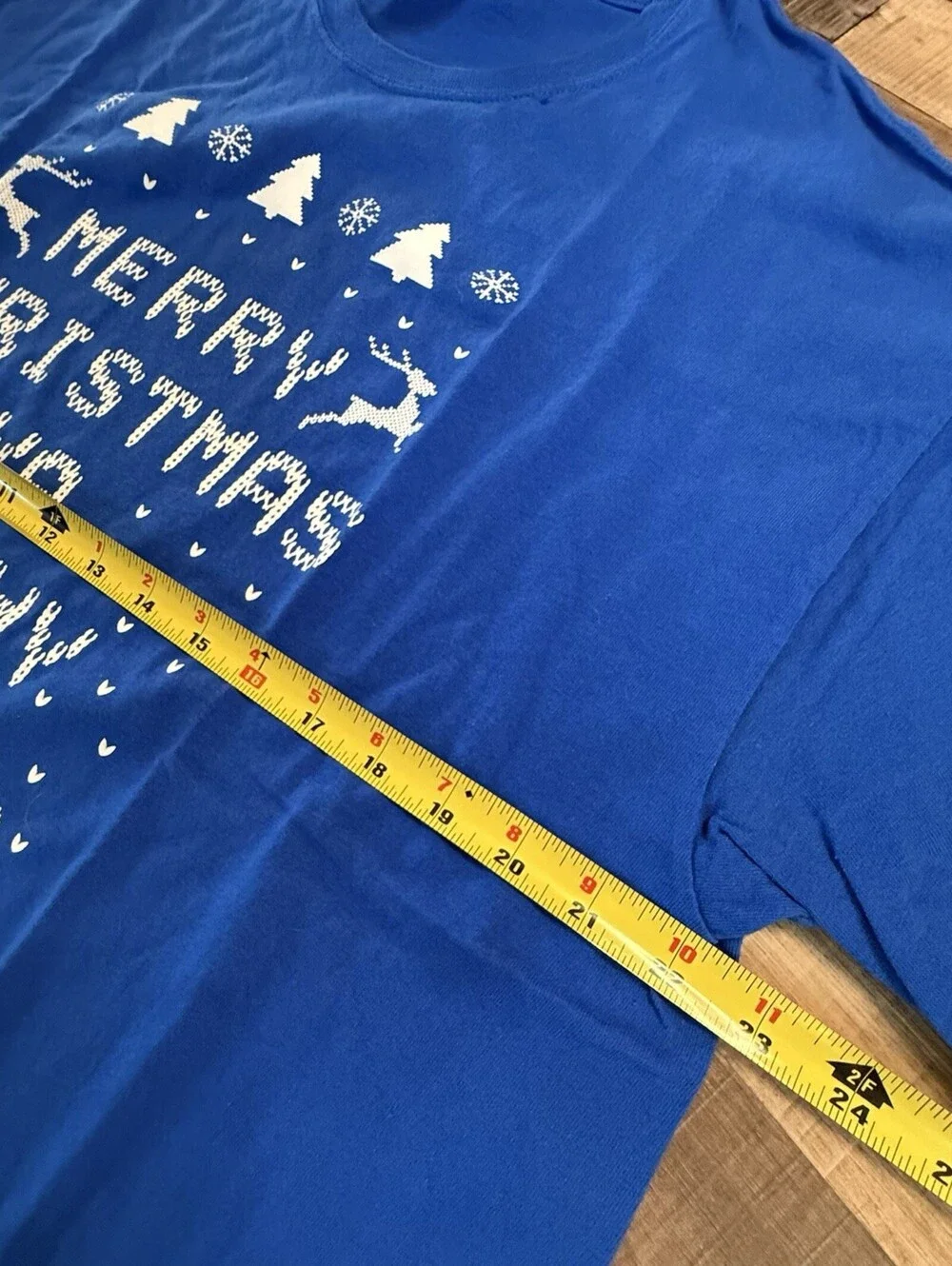 Merry Christmas Ya Filthy Animal Gildan‎ Heavyweight Shirt Sz XL